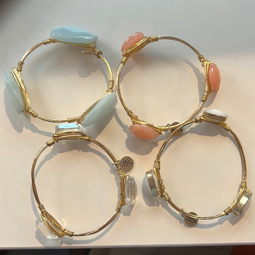 Set of bangles - Bourbon & Bow ties